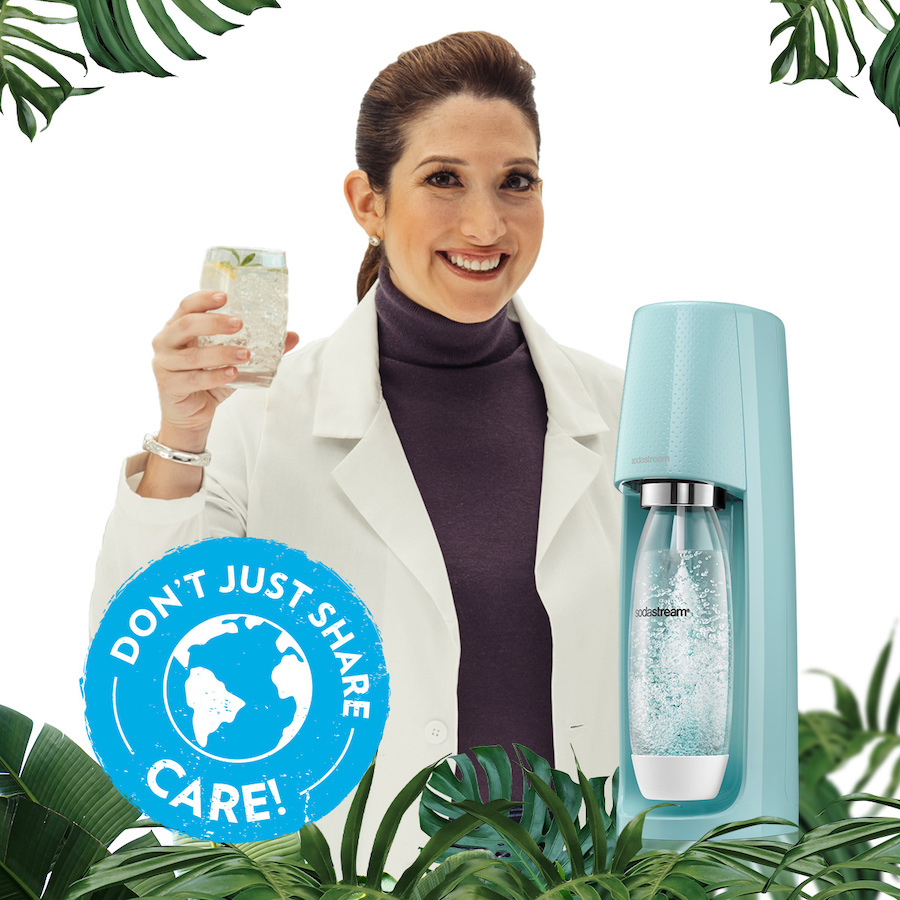 SODASTREAM une campagne « Don’t just share, care » en collab avec