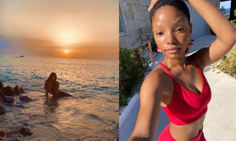 Halle Bailey publie la première photo de « La Petite Sirène » • Fun Radio